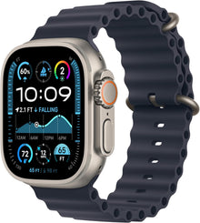 Apple Watch Ultra 2 - Natural Case, Navy Ocean Band